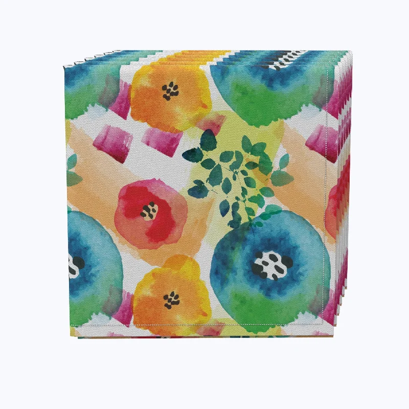 Floral 192 Cotton Napkins