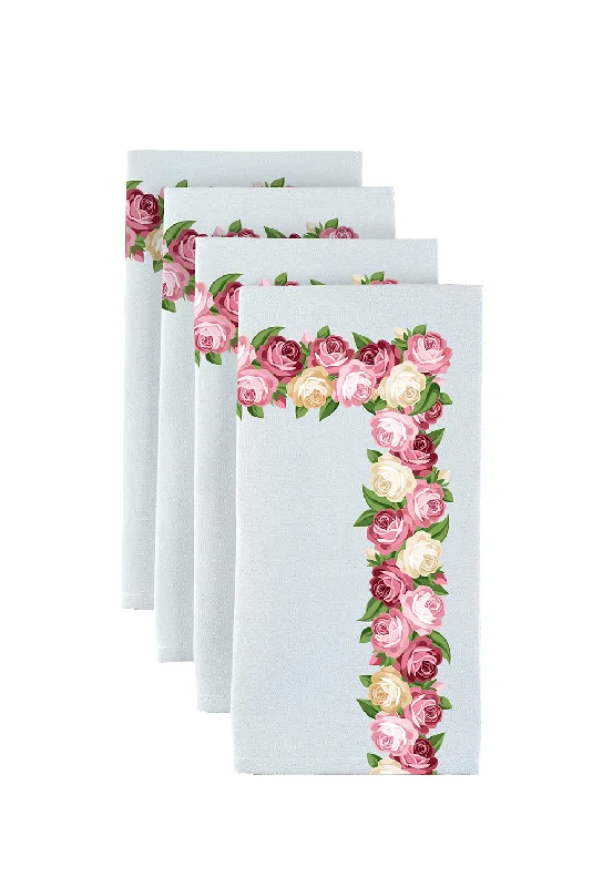 Peonies Garland Napkins