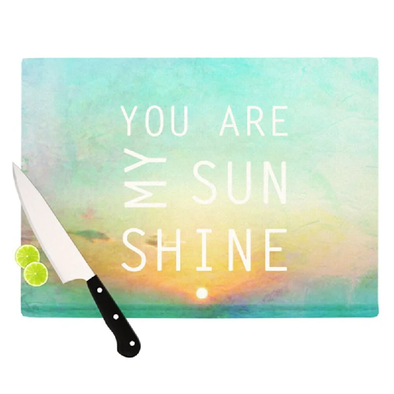 Kess InHouse Alison Coxon "You Are My Sunshine" Cutting Board