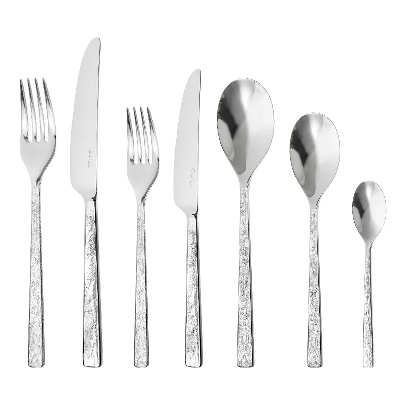 Blockley Slate Bright Cutlery Set, 84 Piece for 12 People