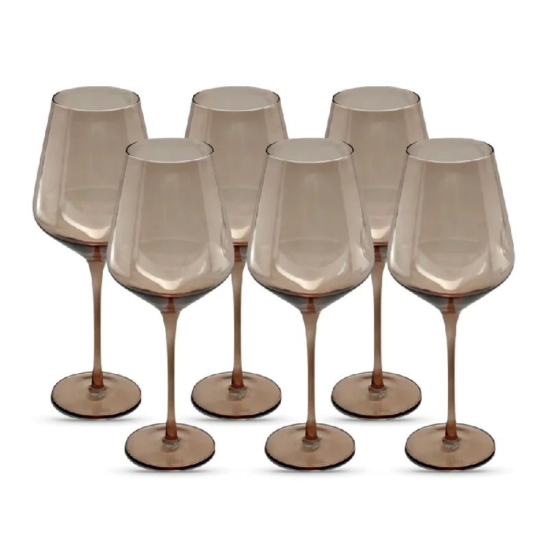 Smokey Sand Wine Glass