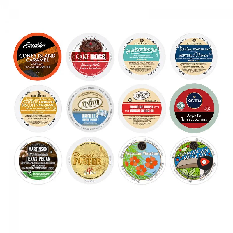 Flavoured Sampler Single Serve Variety 12 Pack