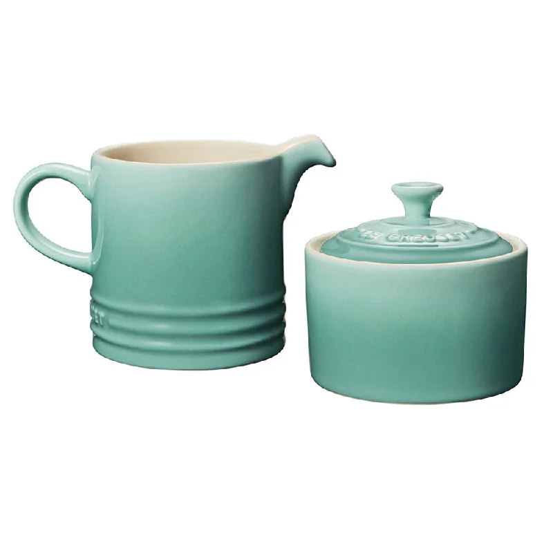 Le Creuset Stoneware Cream & Sugar Set - Sage