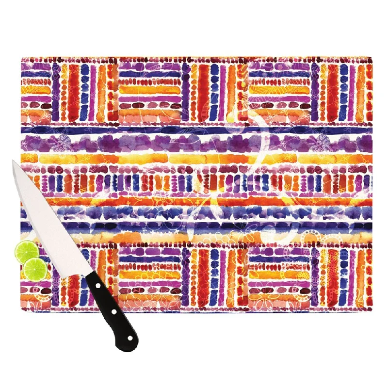 KESS InHouse Louise Machado "Tribal" Cutting Board