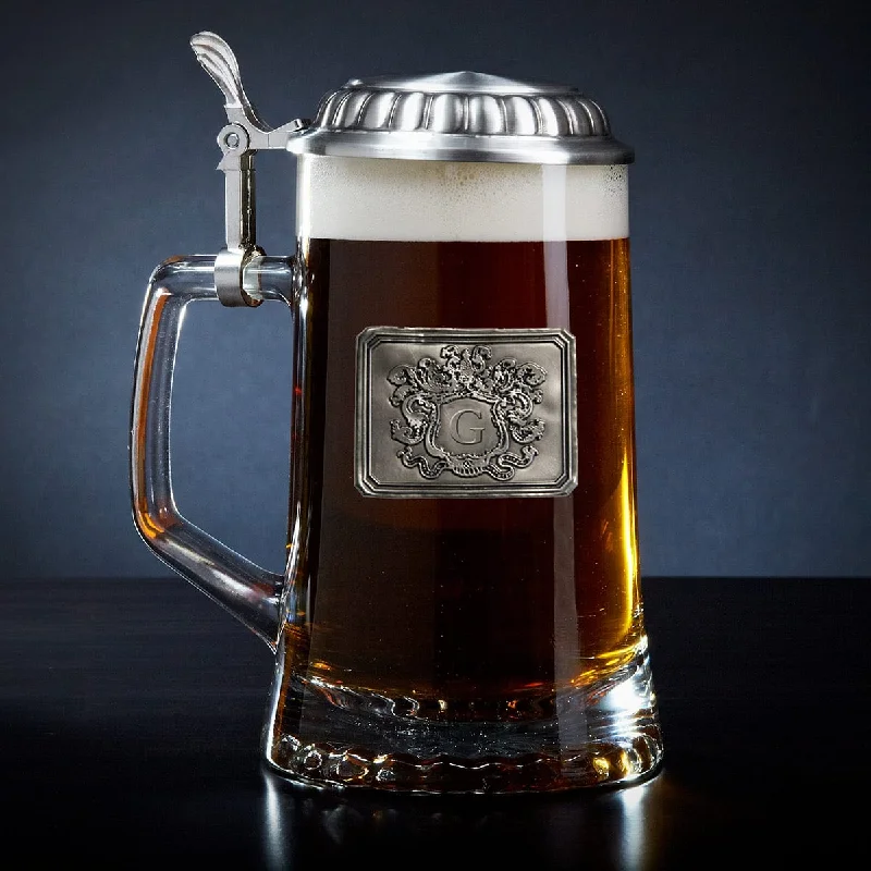 European Royal Crest Personalized Beer Stein