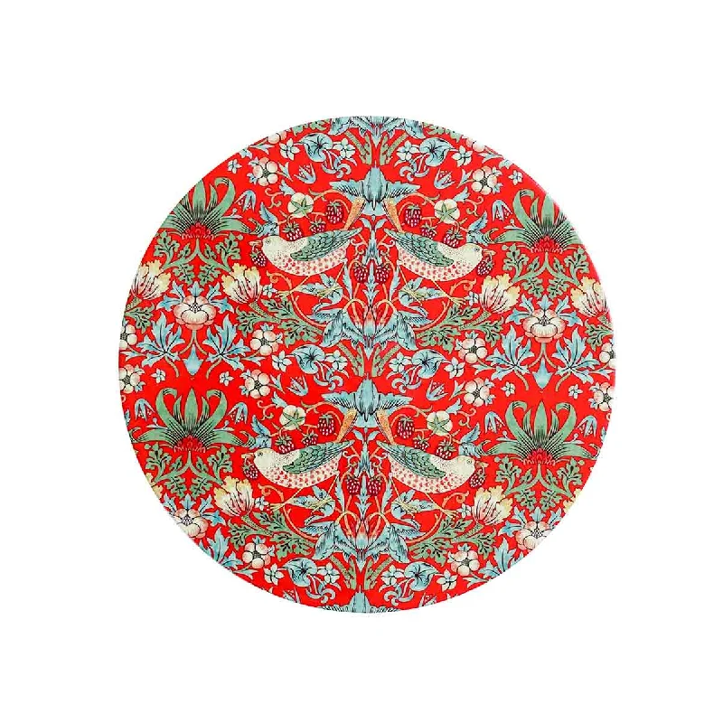 Heritage Strawberry Theif Trivet Red 16cm