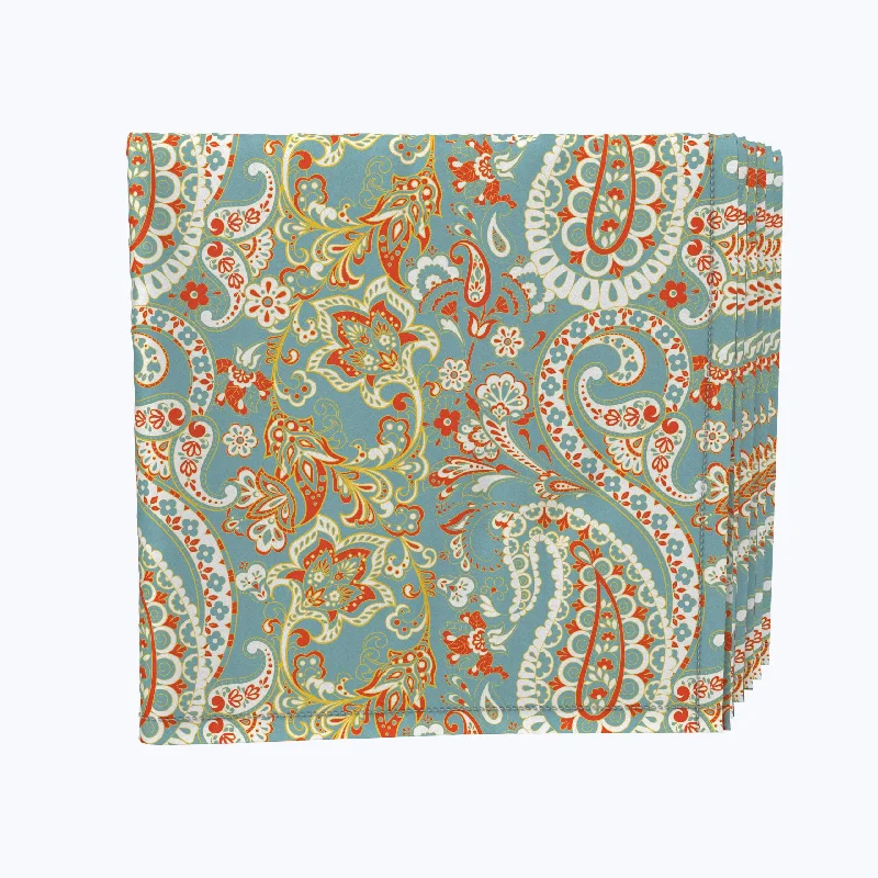 Vintage Paisley Damask Napkins