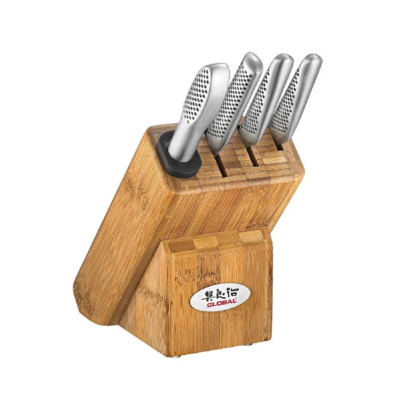 Global 5-Piece Masuta Knife Block Set