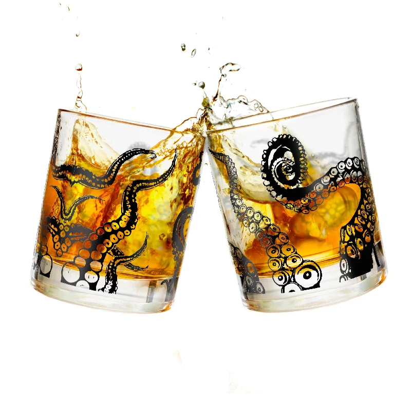 Octopus Whiskey Glasses