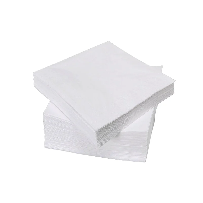 White 2 Ply Cocktail Napkins - Pack of 250