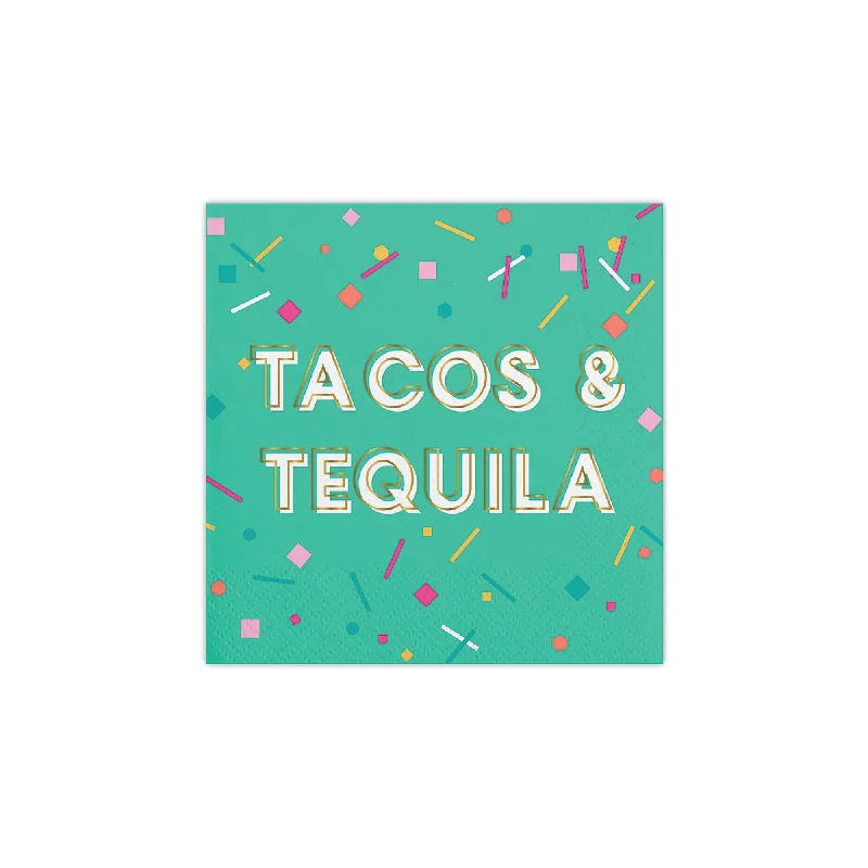 Tacos & Tequila Dessert Napkins 20ct