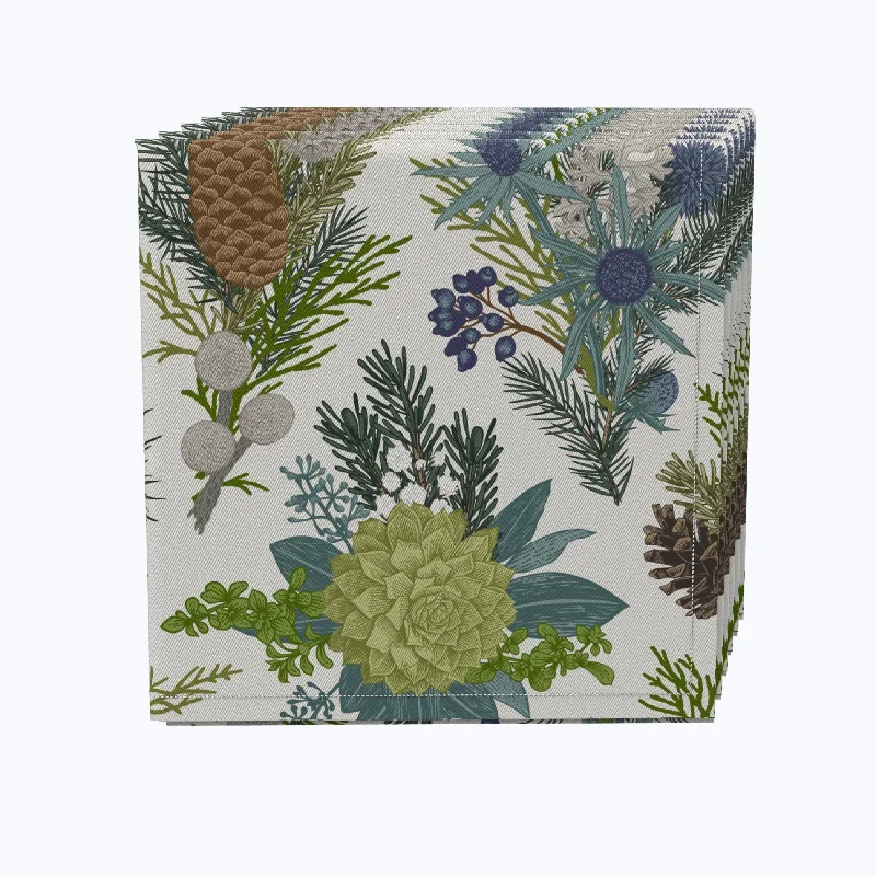 Winter Floral Napkins