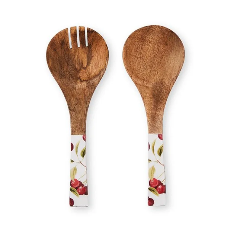 Madras Link Cherry Salad Servers Set