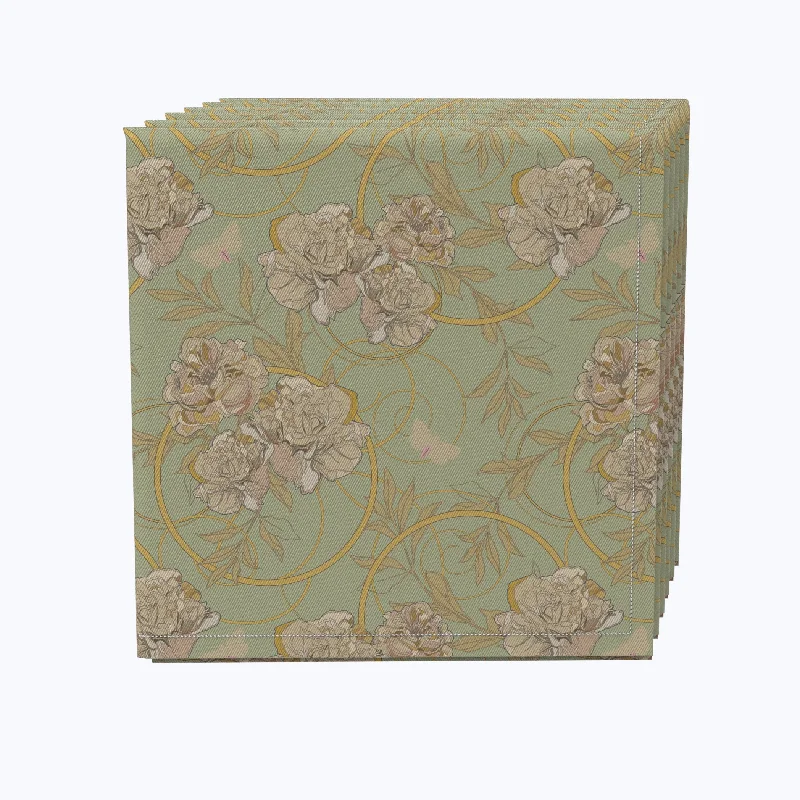 Floral 136 Cotton Napkins