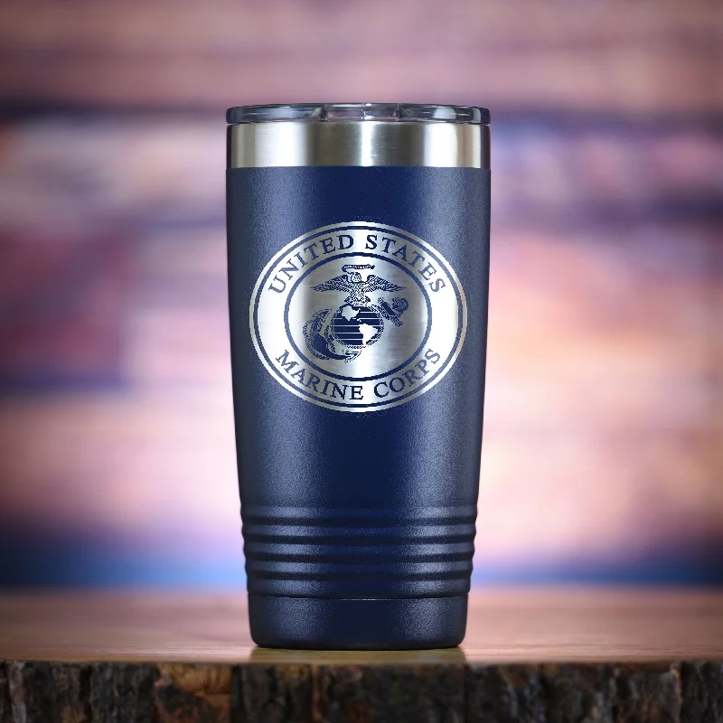 Marines Travel Coffee Tumbler