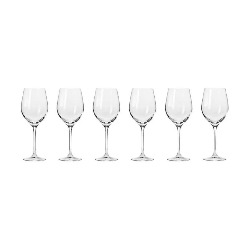 Krosno Harmony White Wine Glasses 370ml (Set of 6)