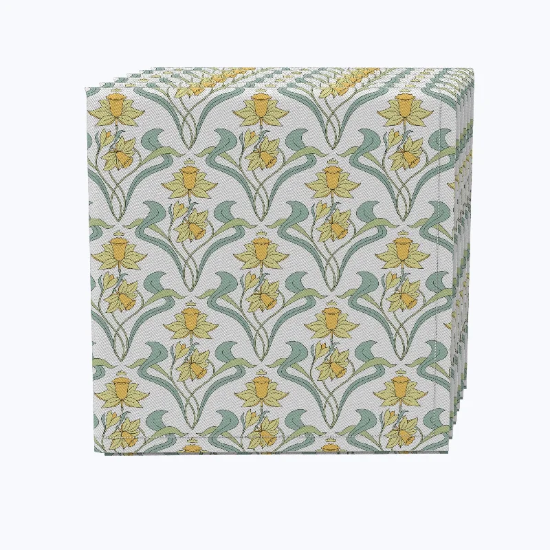 Floral 133 Cotton Napkins