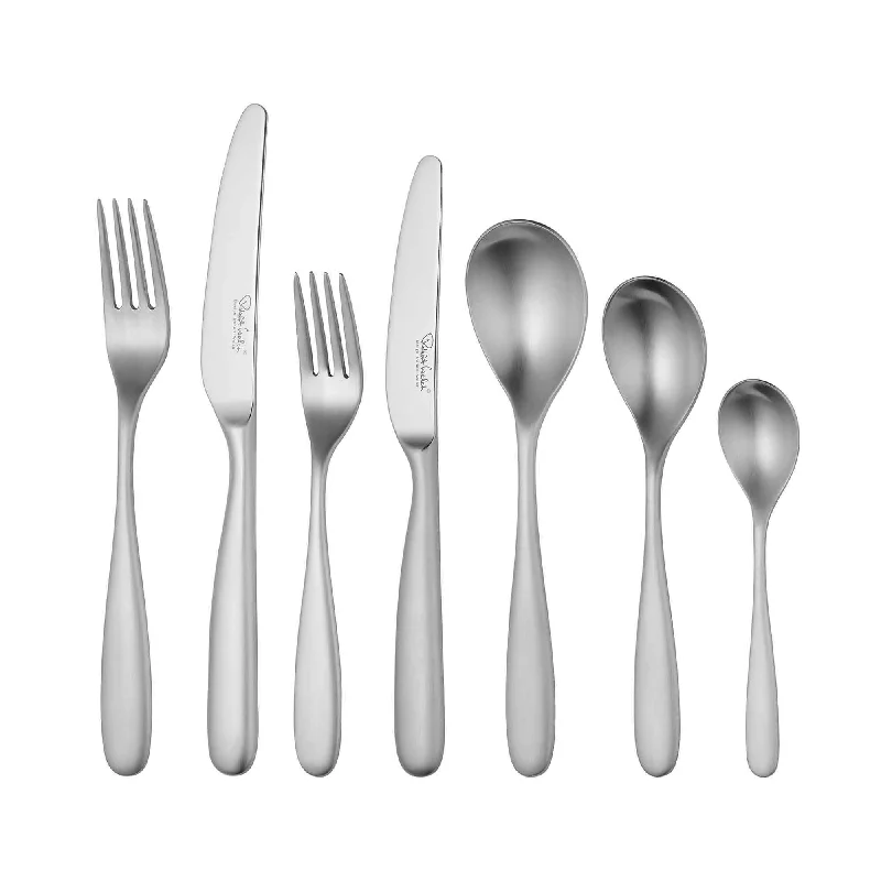 Stanton Satin Cutlery Set, 42 Piece for 6 People