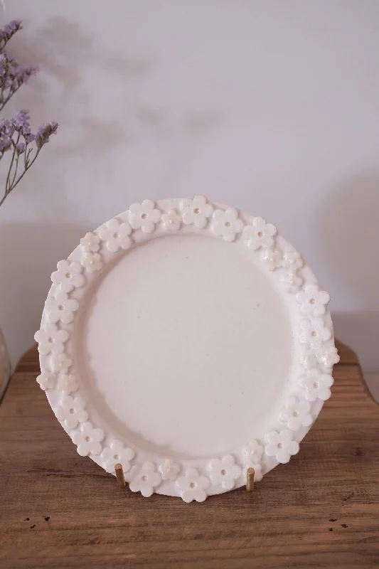 Tomoko Sano 佐野 智子 Flower Plate - 14cm