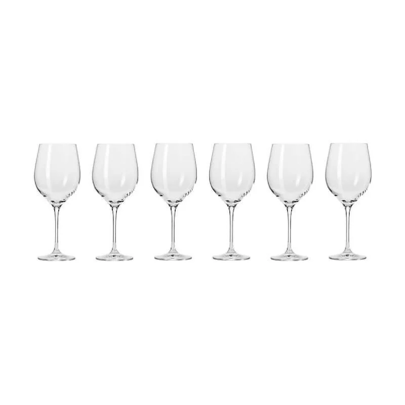 Krosno Harmony Red Wine Glasses 450ml (Set of 6)