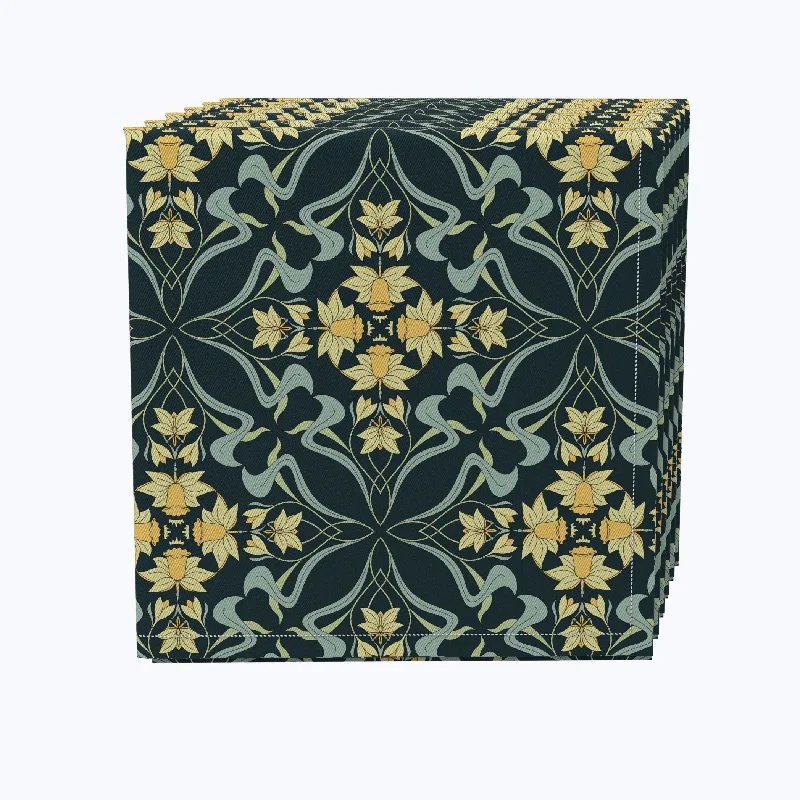 Floral 123 Cotton Napkins