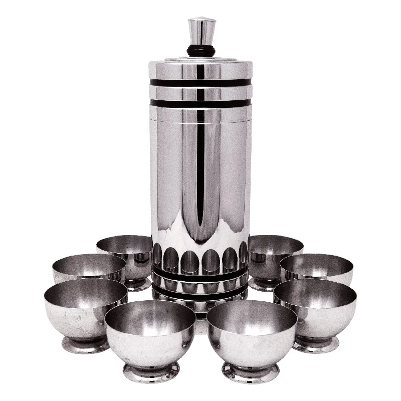 Chase Gaiety Chrome Shaker Set