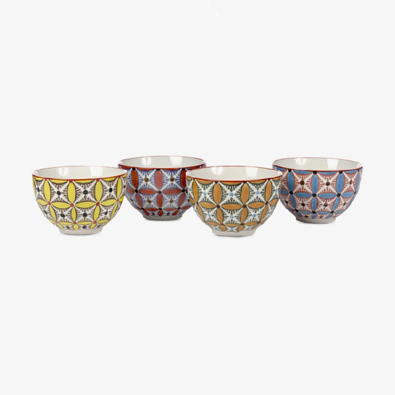 Polspotten | Hippy Snack Bowls - Set of 4