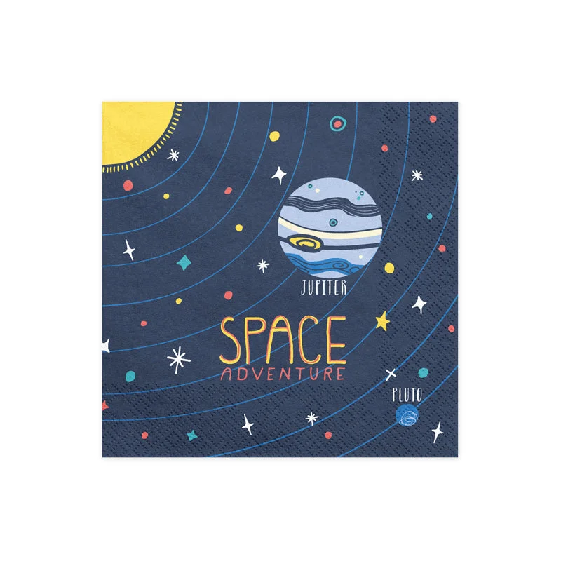 Space Adventure Lunch Napkins 20ct