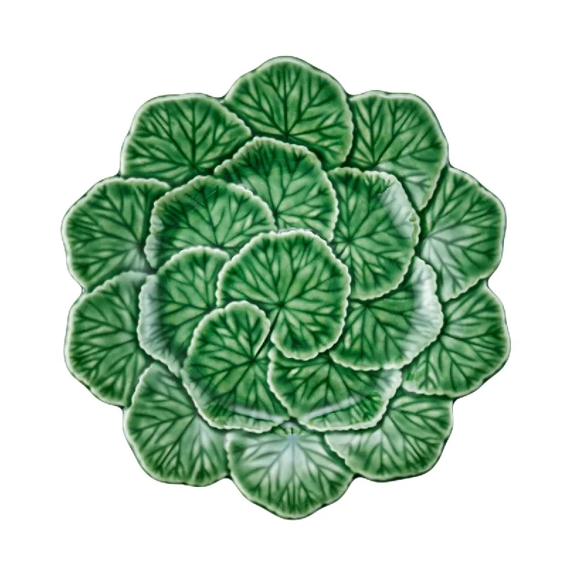 Bordallo Pinheiro Geranium Plate 22cm