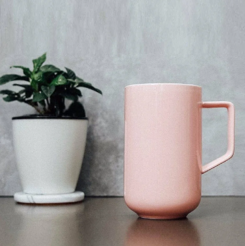 Porcelain Tall Mug - Pastel Pink