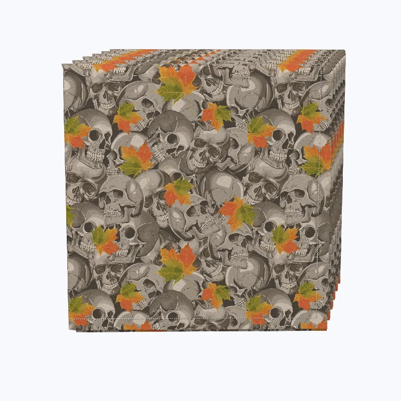 Steel Fall Skulls Napkins