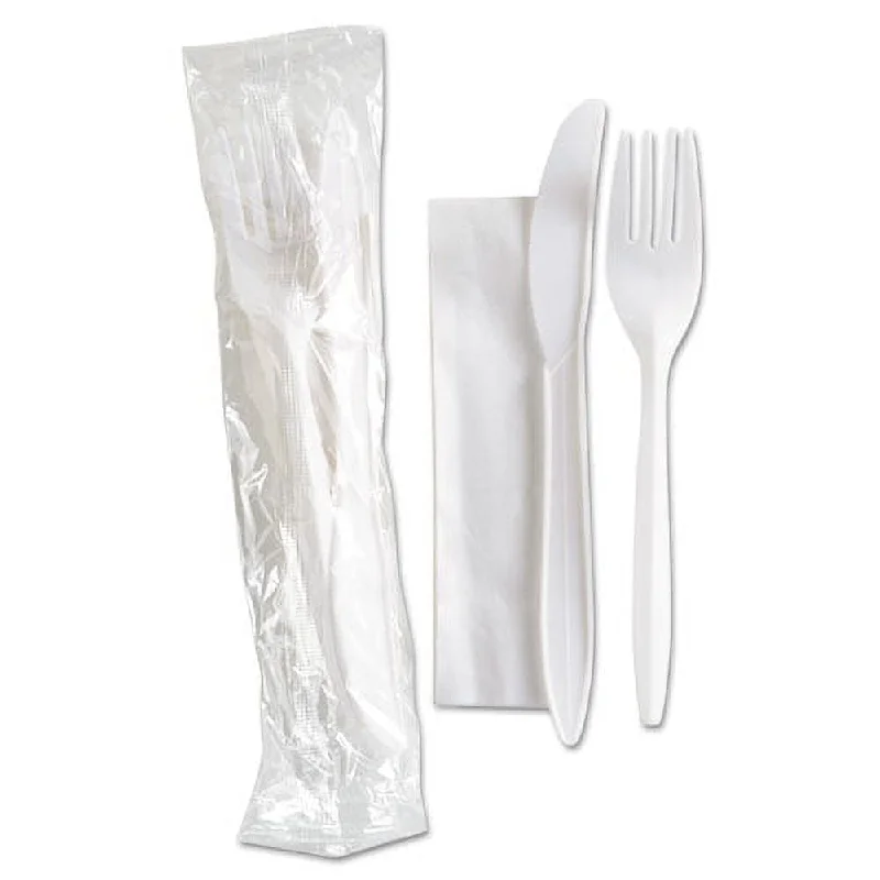 #MK531 FORK, KNIFE, NAPKIN SET (SKU #70237)