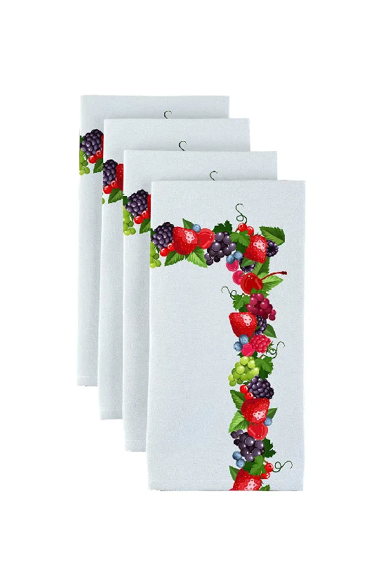 Bountiful Berries Garland Napkins