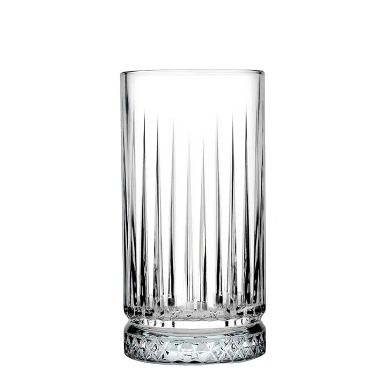 400ML-Heavy Lead-Free Glass Turkey Imported Passa Classical Cocktail Glass Whiskey Glass Long Drink Glass Collin Glass