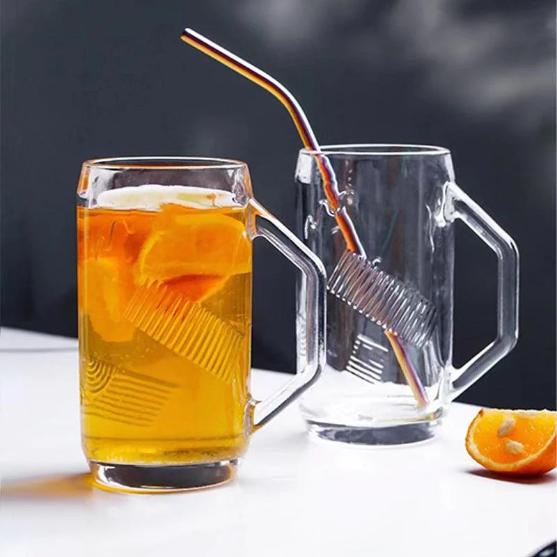 Abstract Beer Mug Set of 2