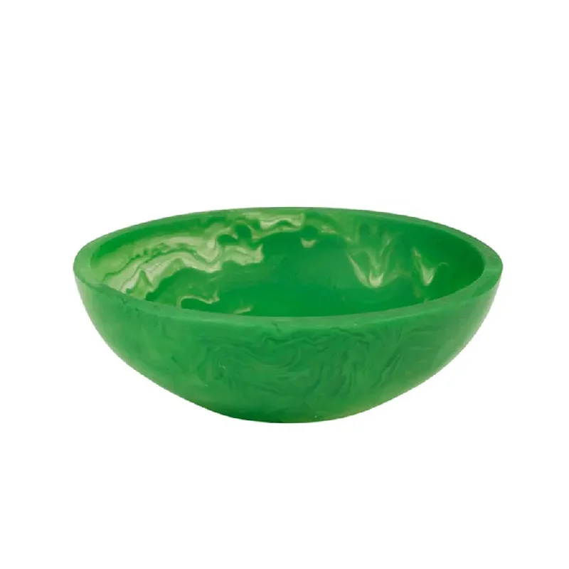 Assemble Kip Resin Small Bowl 10x3.5cm - Emerald