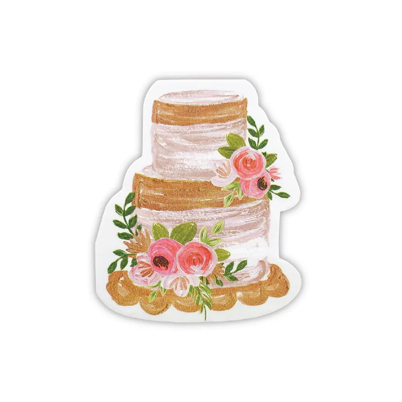 Tiered Wedding Cake Dessert Napkins 20ct