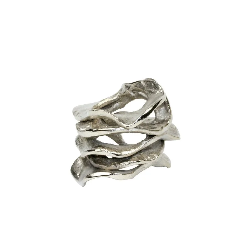 Flux Napkin Ring, Set of 4