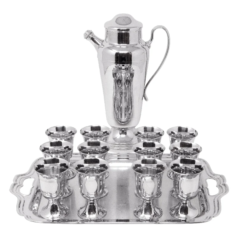 Farberware Chrome Plated Cocktail Shaker Set