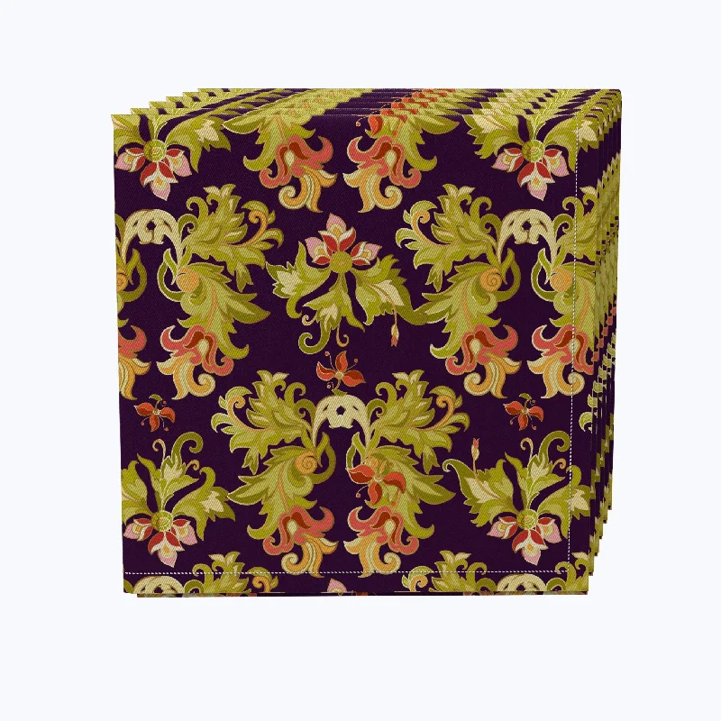 Floral 16 Cotton Napkins