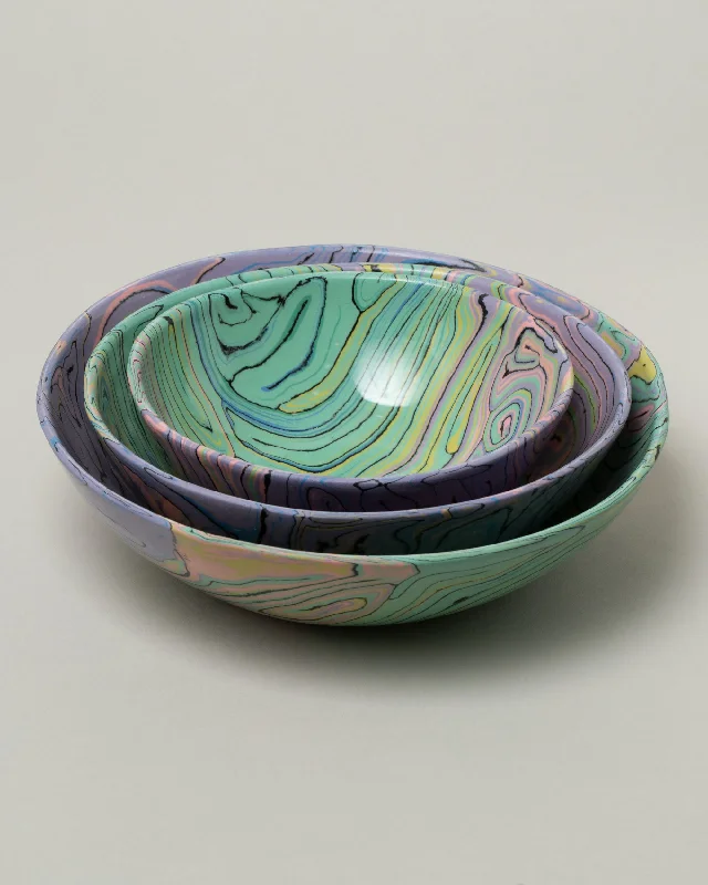 Nerikomi Bowl No. 228