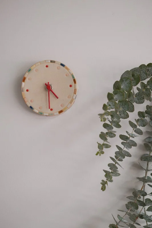 Makiko Furukawa 古川真紀子 Mosaic Clock