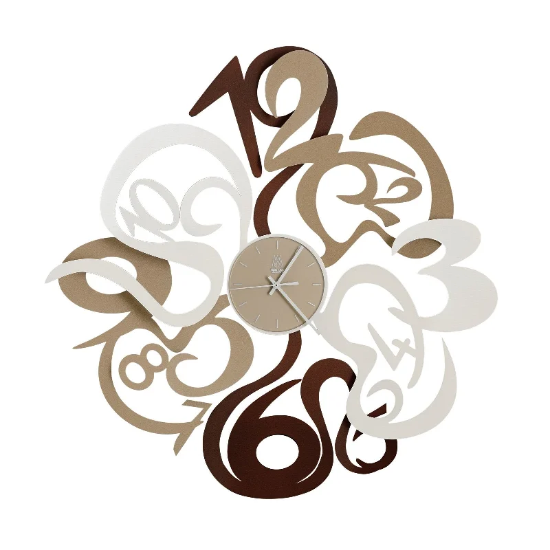 Arti e Mestieri Denver Eclectic Wall Clock - Made in Italy