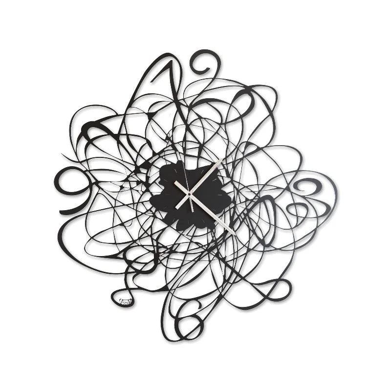 Arti e Mestieri Doodle Wall Clock - Made in Italy