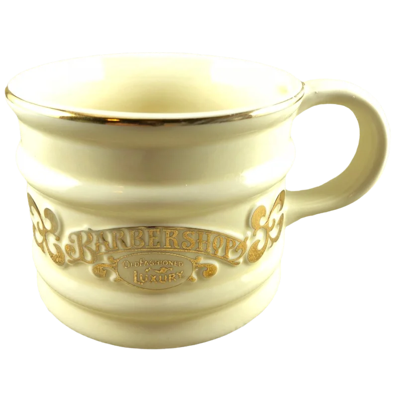 Barbershop Old Fashioned Luxury Mug Franklin Toiletry Co