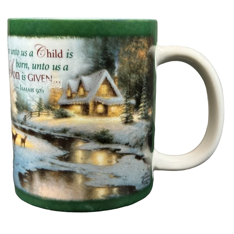 Deer Creek Cottage Thomas Kinkade Mug Amcal