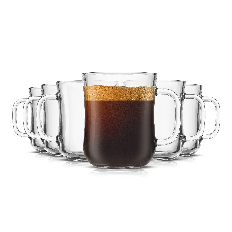 Diner Glass Coffee Mugs