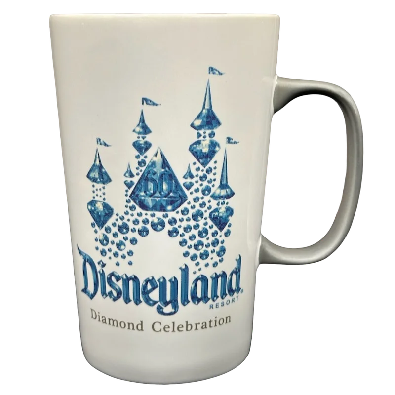 Disneyland Resort 60th Diamond Celebration 16oz Mug 2015 Disney Starbucks