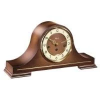 Hermle STEPNEY Quartz Tambour Mantel Clock  21092032114, Walnut