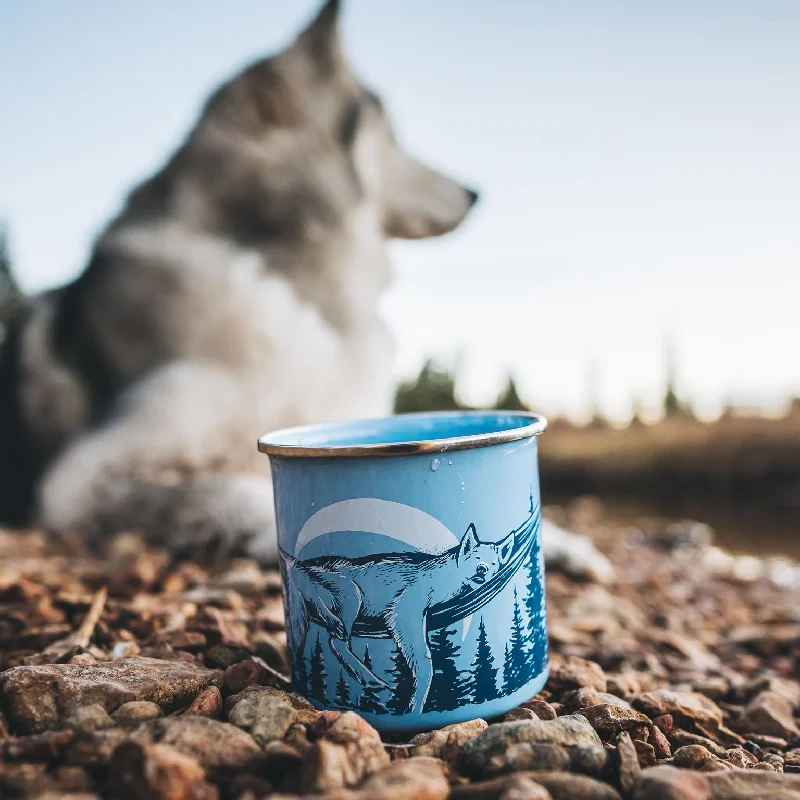 Hammock Enamel Mug